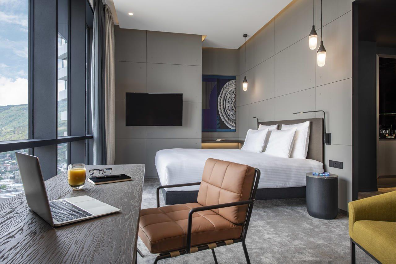 Pullman Tbilisi Axis Towers Hotel Exterior photo Deluxe Room
