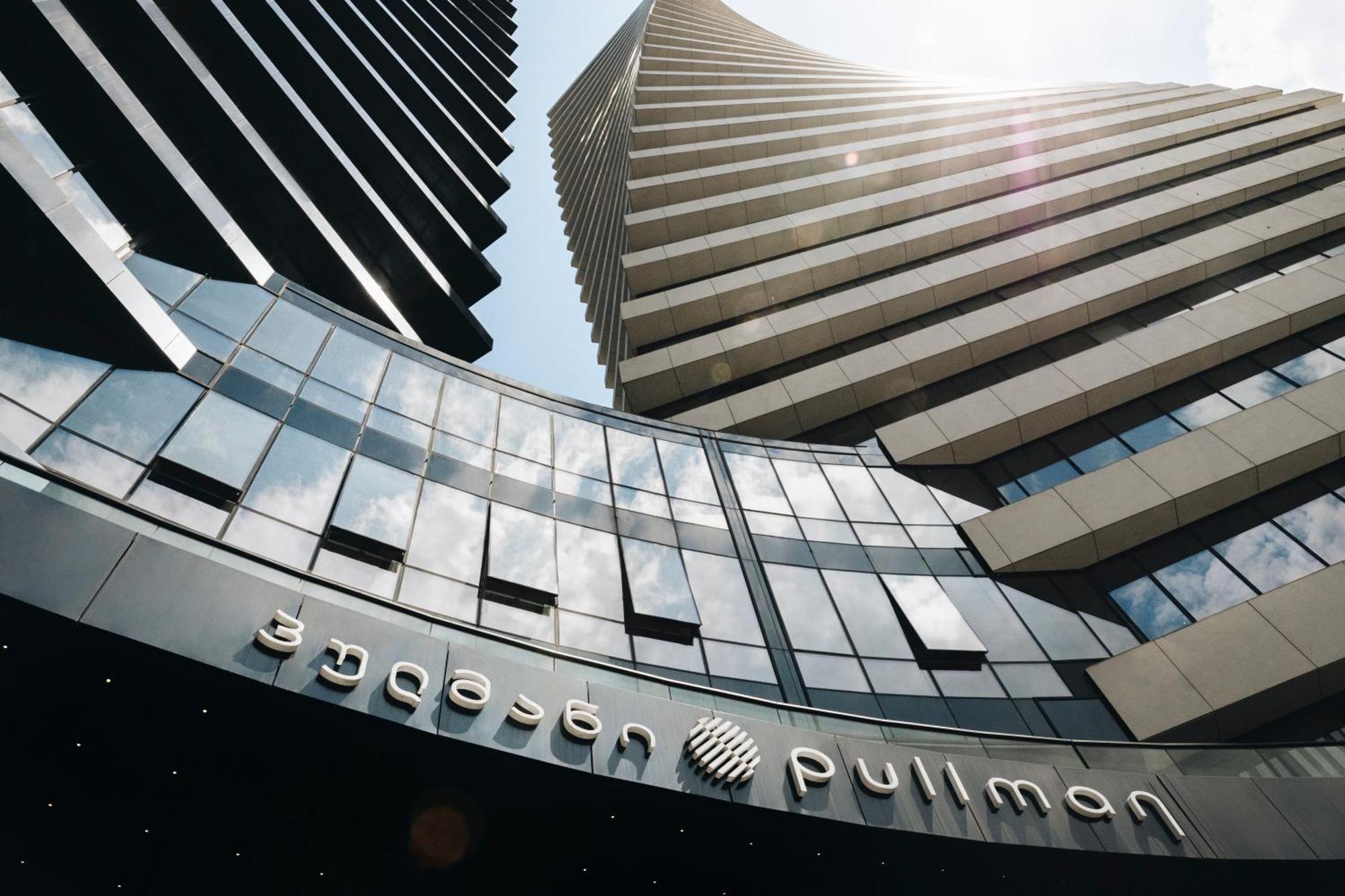 Pullman Tbilisi Axis Towers Hotel Exterior photo The headquarters of the company in Paris